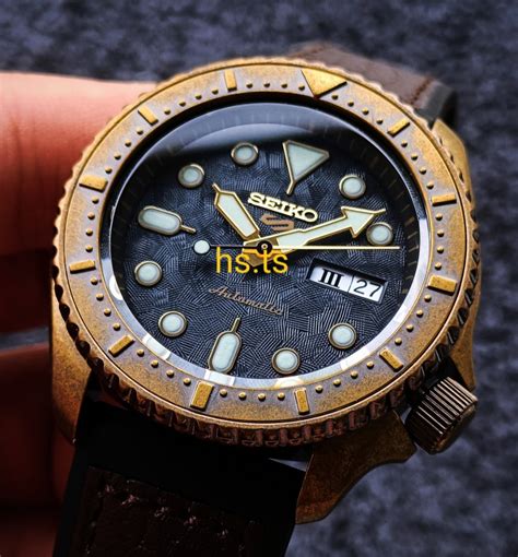 bronze seiko watch.